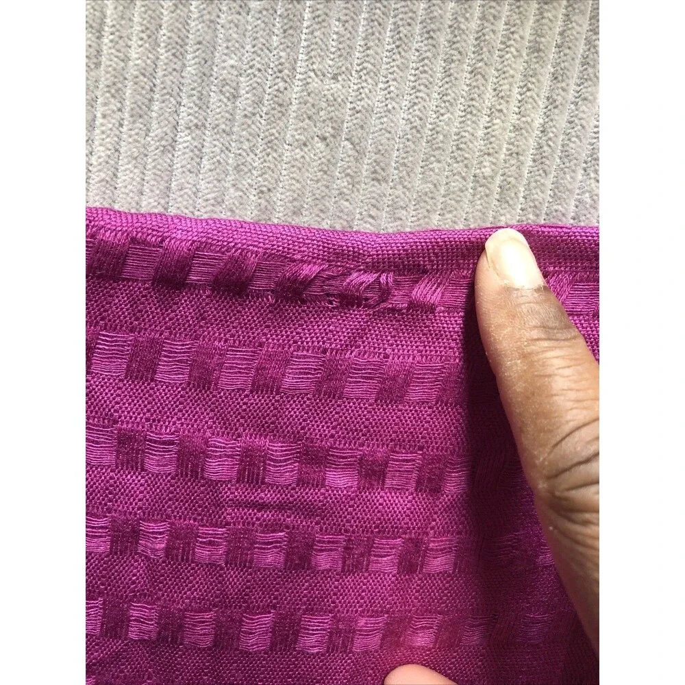 Avenue Purple Rayon Scarf Women Fringe Boho Wrap Shawl Long NWD